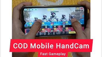 Call of Duty Mobile Handcam Low Device |  Control Mode | Low Device #CODMobile #CODM #Handcam 