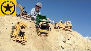 BRUDER TOYS TRUCKS construction HEAVY EQUIPMENT Mining Class TRAILER