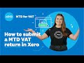 How can i submit a making tax digital vat return in xero