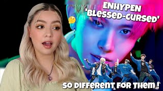 REACTING TO ENHYPEN 'Blessed-Cursed' MV !