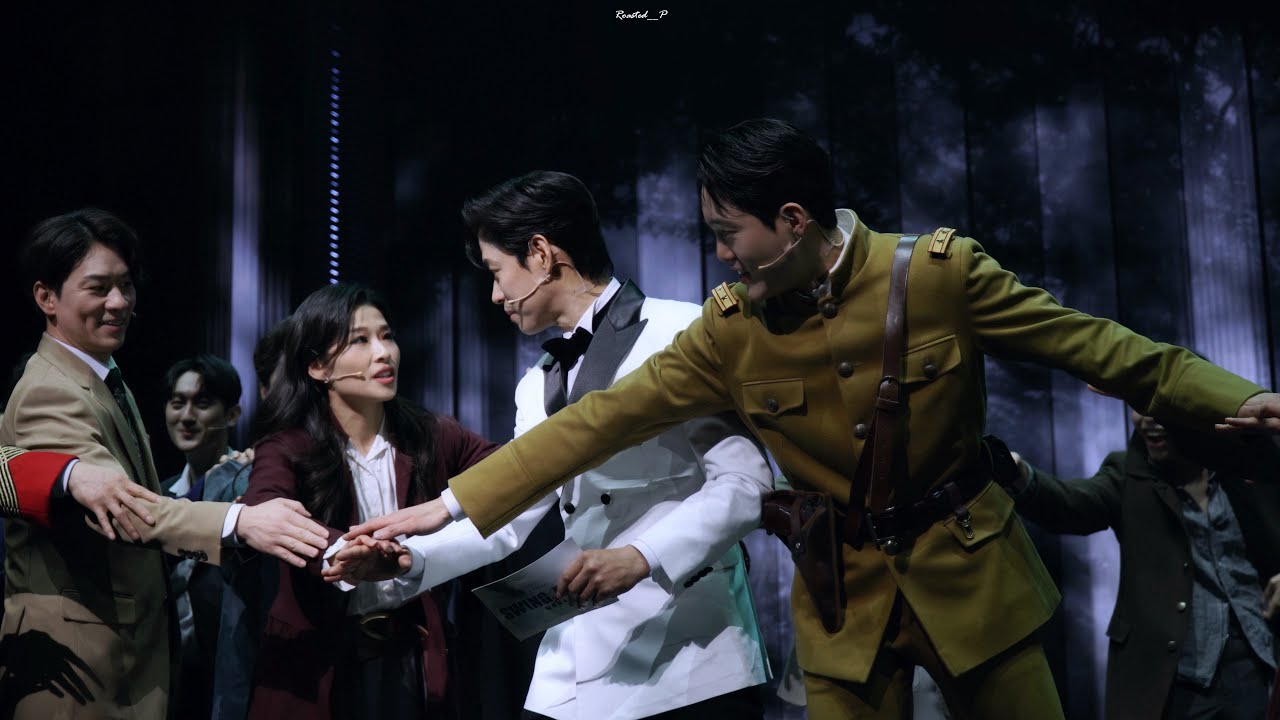 [4K] 250204 뮤지컬 스윙데이즈 암호명A 전나영 배우 막공 무대인사 | 유준상(F)