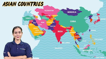 アジアの地理を探る：アジアの国々とその地図を探る #地理 #アジア諸国