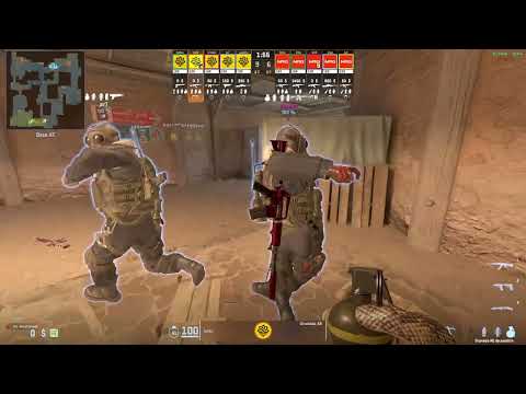 latto POV against NRG on Dust2