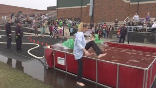 Byron highschoolers take the 'Polar Plunge' for Special Olympics athletes