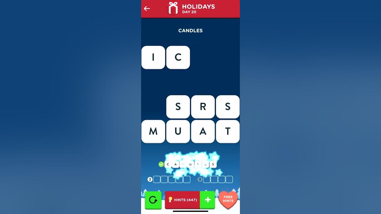 Wordbrain 2 Holiday Event 2019 (Day 20) Wordbrain 2 Answers YouTube