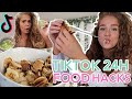 Trying VIRAL TIKTOK Food Hacks *PANCAKE CEREAL*| Taste Testing Viral Tik Tok Recipes | MILA WENDLAND