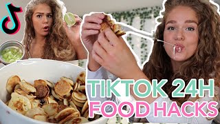 Trying VIRAL TIKTOK Food Hacks *PANCAKE CEREAL*| Taste Testing Viral Tik Tok Recipes | MILA WENDLAND