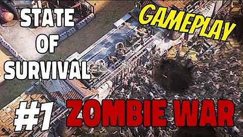 State of Survival: Zombie War Beginning Gameplay Walkthrough Mobile Game iOS Android Part 1