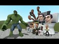 HULK VS TEAM SKIBIDI TOILET in Garry&#39;s Mod!