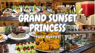 GRAND SUNSET PRINCESS | ALL YOU CAN EAT BUFFET | FULL WALKTHROUGH | RIVIERA MAYA MEXICO