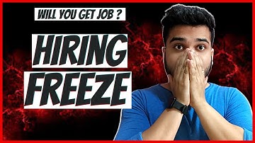 Hiring Freeze in IT Industry !! (Recession in Software Industry)