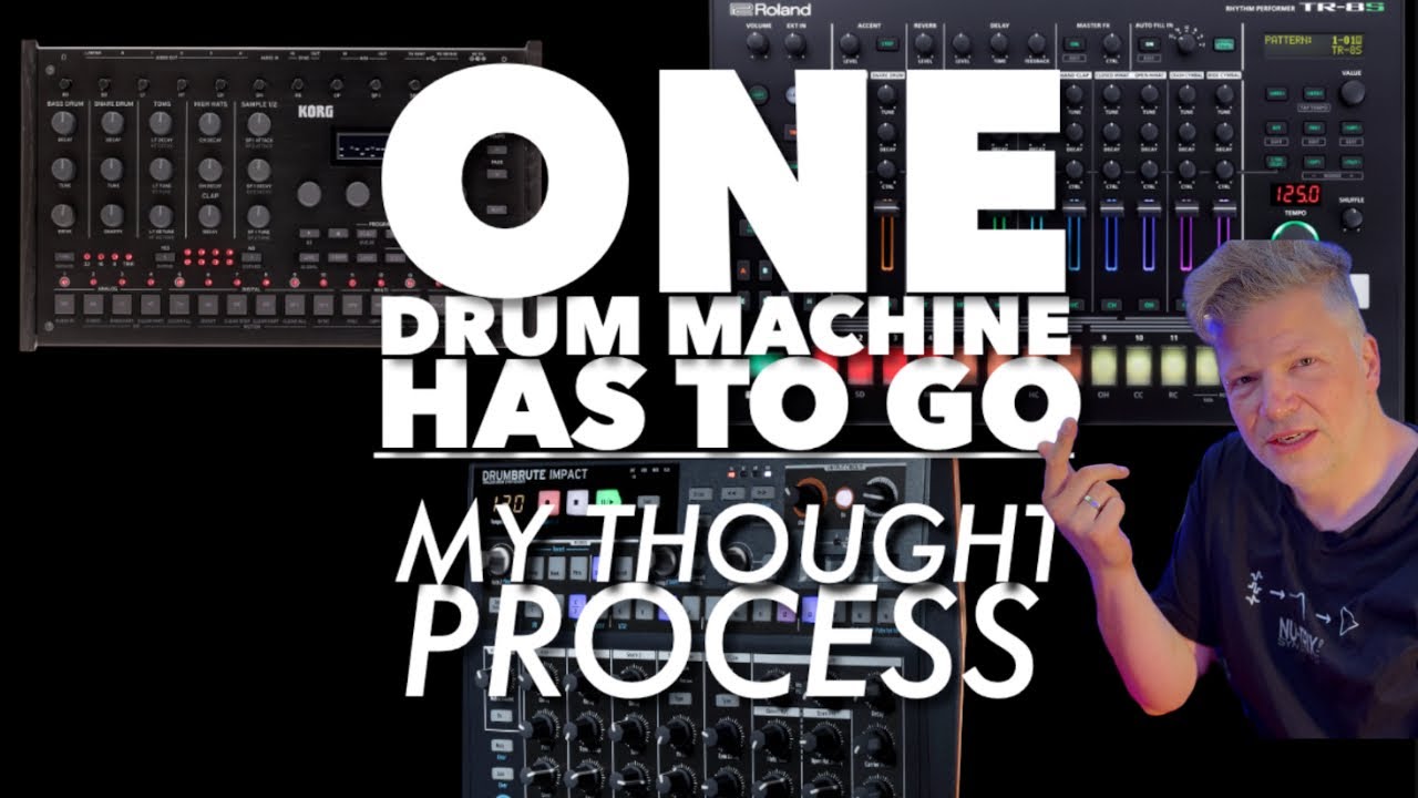 1 Drum machine has to go: TR-8S, Drumlogue or DrumBrute impact?