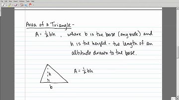 11-1 Areas of Parallelograms and Triangles