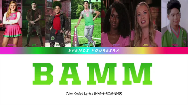 ZOMBIES (2018) - BAMM (Zombie Block Party) (Color Coded Lyrics)