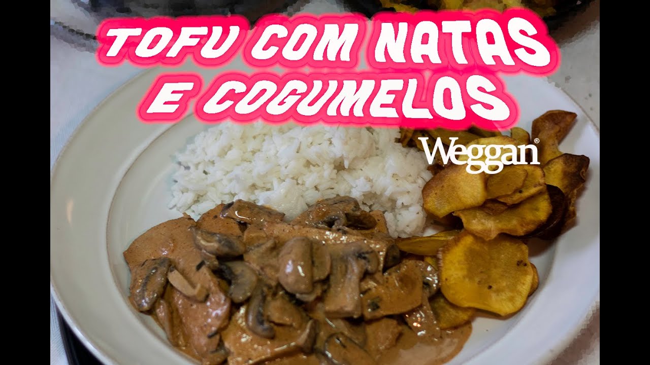 Tofu com natas e cogumelos | Tofu à Quarta | Super fácil!