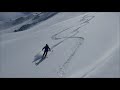 2019.03 Ski rando Crêta de Vella, descente Manu et Rachel à Plan Devant