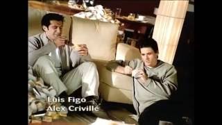 Figo & Àlex Crivillé - Anuncio Natillas Danone 2000