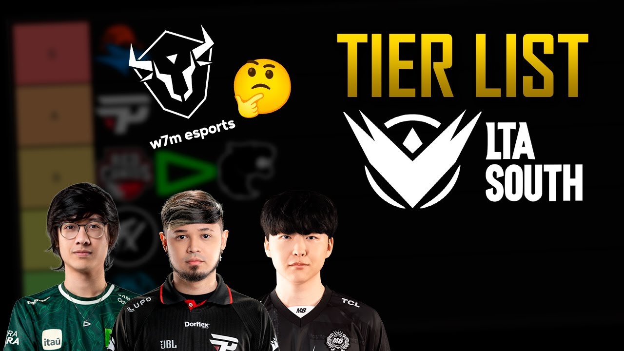 🚨 LTA Sul 2025 - Minha TIER LIST Explicada! Concorda ou Discorda?