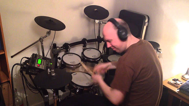 Space Age Love Song Drums version - Drums performance video thumbnail