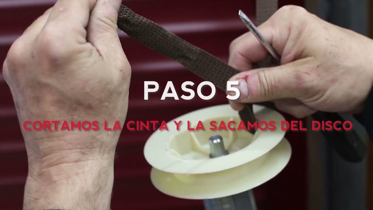 TUTORIAL - Como cambiar la cinta o cuerda de una persiana en simples 10