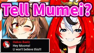 Bae Wants to Tell Mumei About This 【Hakos Baelz / HololiveEN】