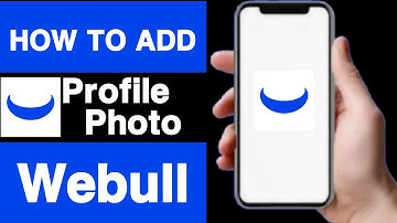 How to set profile photo on webull account||Add profile photo on webull account||Unique tech 55