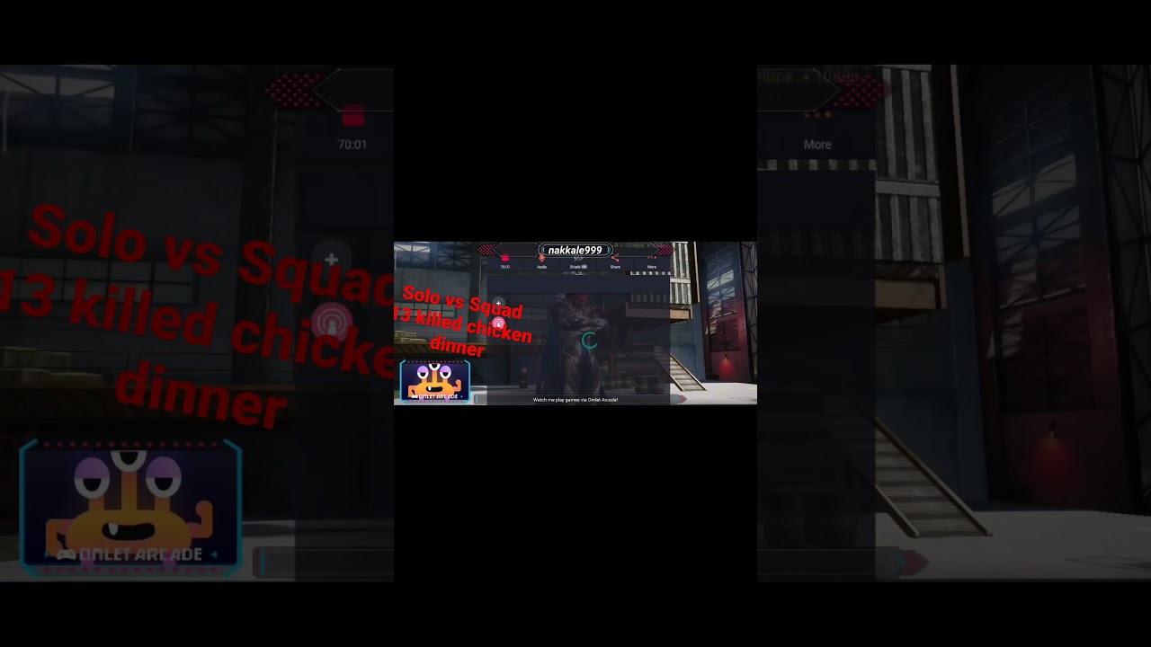 Solo Vs Squad 13 killed chicken dinner 🥣