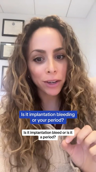 Is it implantation bleeding or my period? #pregnancy #tryingtogetpregnant #tryingtoconceive