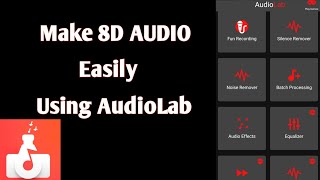 How To Make 8D AUDIO In Android |  Using AudioLab | TS World screenshot 5