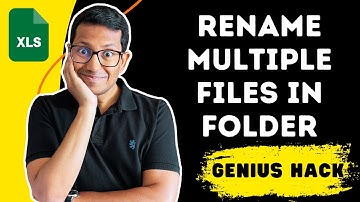 Genius Hack to Rename Multiple Files in a Folder in Seconds (Quick and Easy)