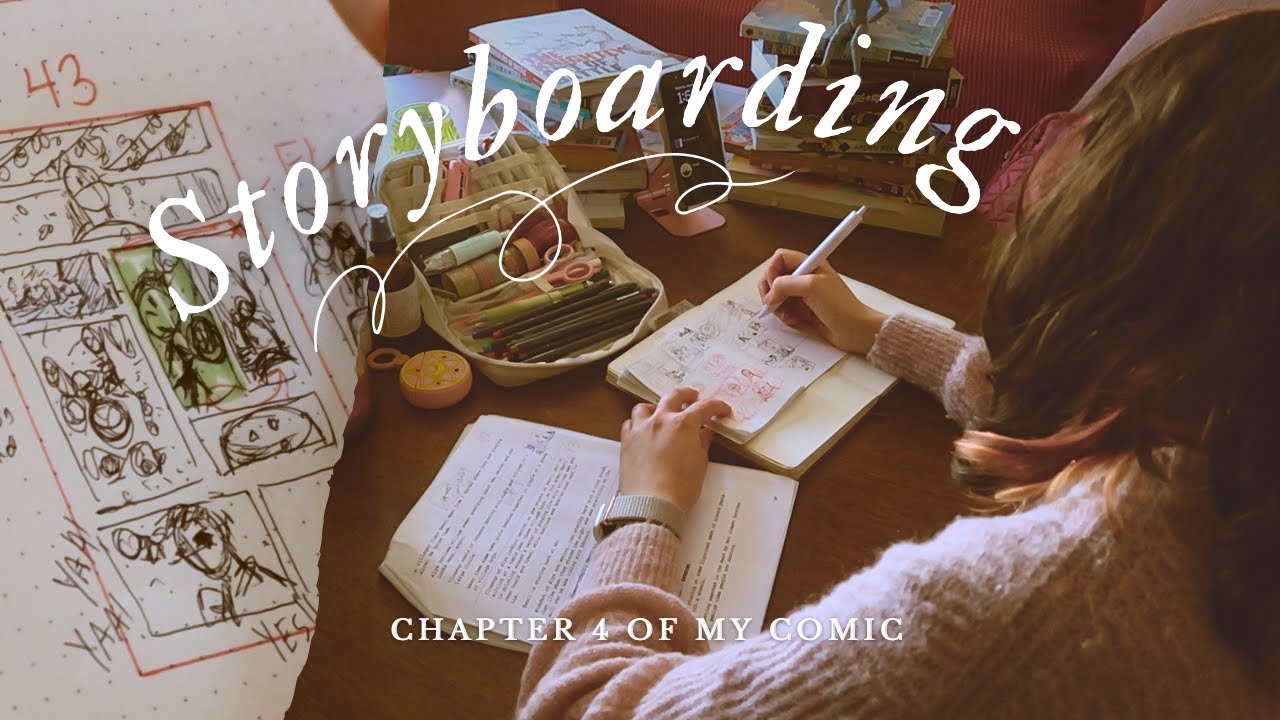 Storyboarding Chapter 4 of my Medieval Comic