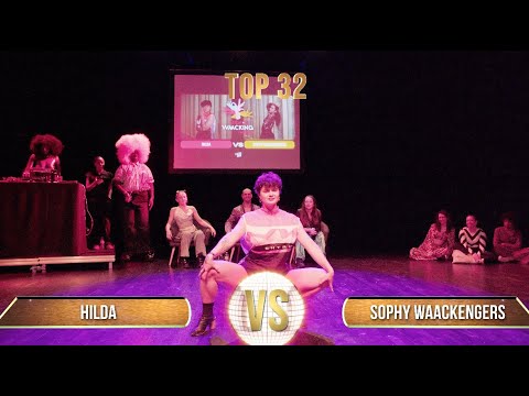 HILDA vs SOPHY WAACKENGERS | TOP 32 | All Europe Waacking Festival 2023