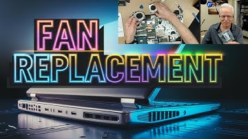 HP 17t-s100 - Laptop Fan Replacement (How To)