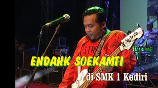 Detik-detik Endank Soekamti mengakhiri konser di SMKN 1 Kediri.
