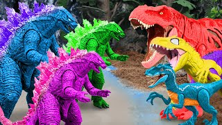 All Carnotaurus Sinoceratops - Dinosaurs Evolution Godzilla Aligator Giganotosaurus Jurassic World