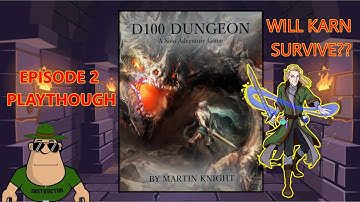 D100 Dungeon Tutorial and Playthrough Quest 1 Part 2