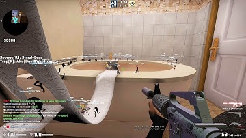 CSGO ZOMBIE ESCAPE ze_bathroom_v2_5 All Stages