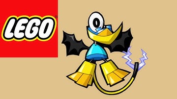 How to Build LEGO Mixels Flurr & Teslo Mix - Stop Motion Build| Bricks and Clay Play