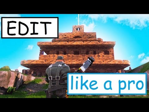 fortnite br edit like a pro guide youtube - fortnite ramp editing guide