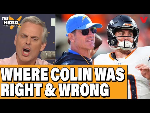 What Colin Cowherd got RIGHT & WRONG in NFL takes: Chargers, Bo Nix, Arch Manning | THE HERD