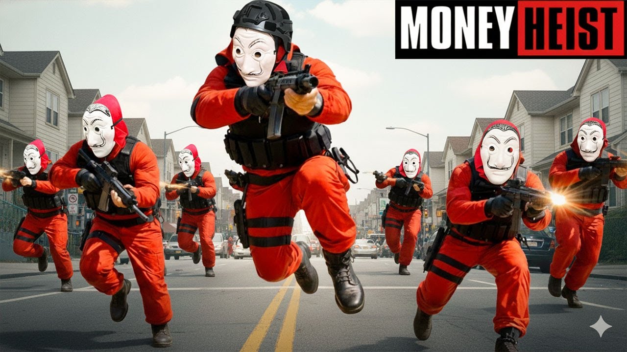 PARKOUR VS MONEY HEIST! 6 | BAD GUYS: No ESCAPE, No Cover on the Beach (BELLA CIAO) Epic POV