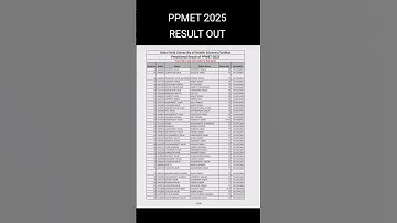 PPMET 2025 RESULT OUT 🎉 | Check Now on BFUHS Website!" #viralshort @StudywithKuljeetKaur