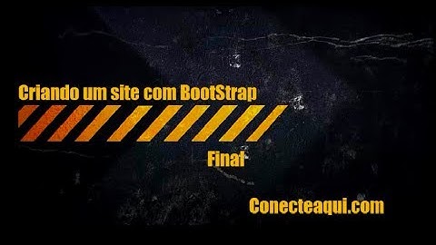 Criando um Portfólio com BootStrap Parte 4 Final.