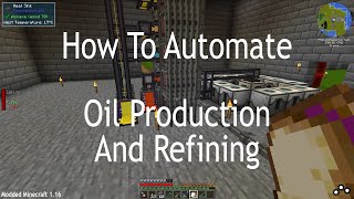 How To Automate Oil Production And Refining