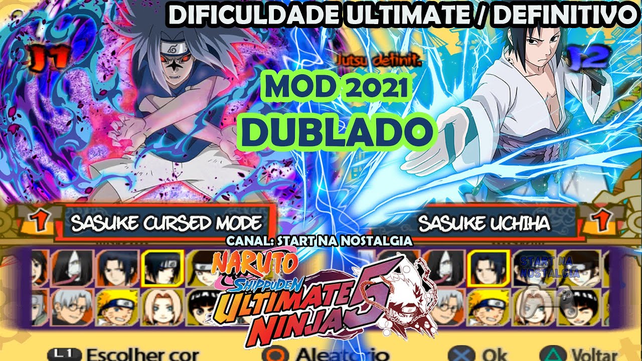 Sasuke Vs 5 Kages Dublado - Naruto Shippuden Dublado