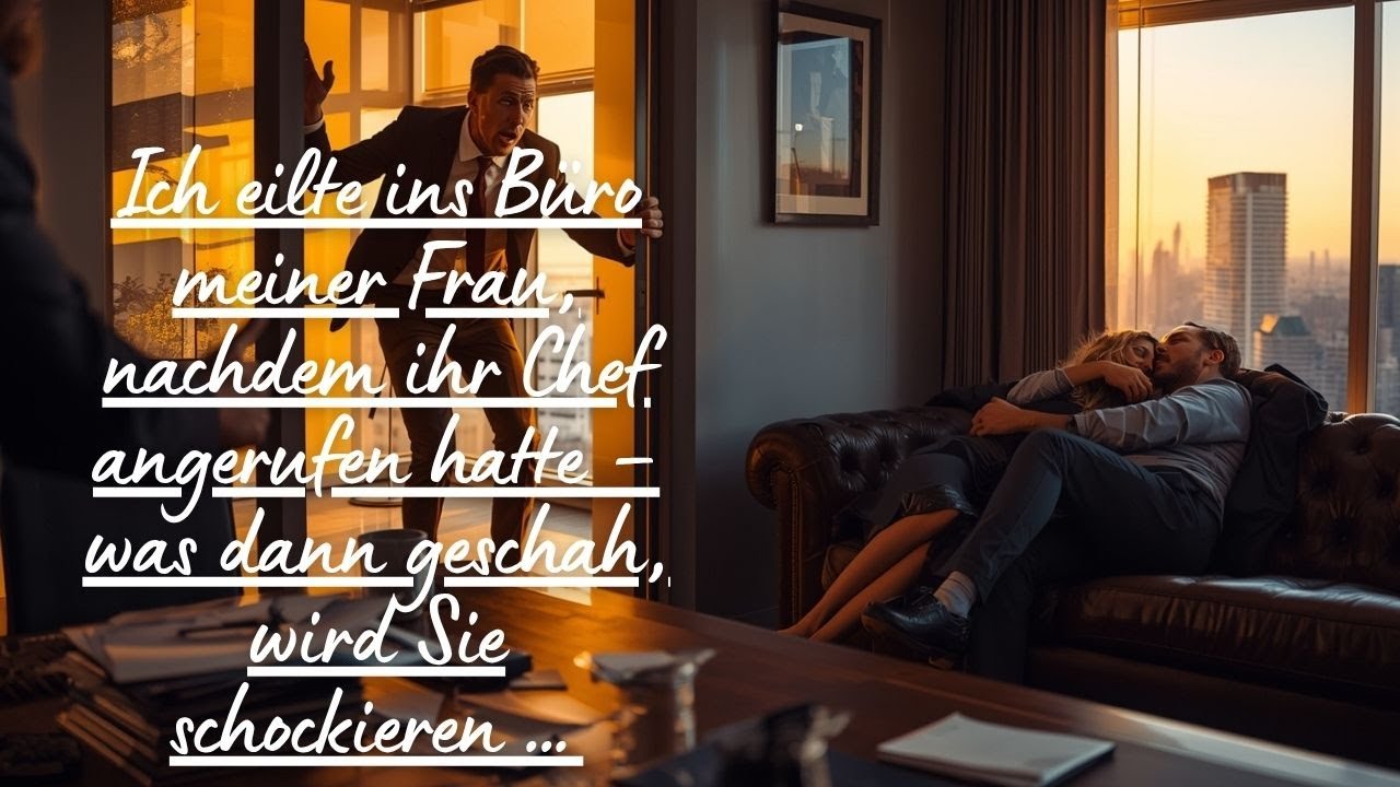 Ich eilte ins Büro meiner Frau, nachdem ihr Chef angerufen hatte – was dann geschah, wird Sie schock