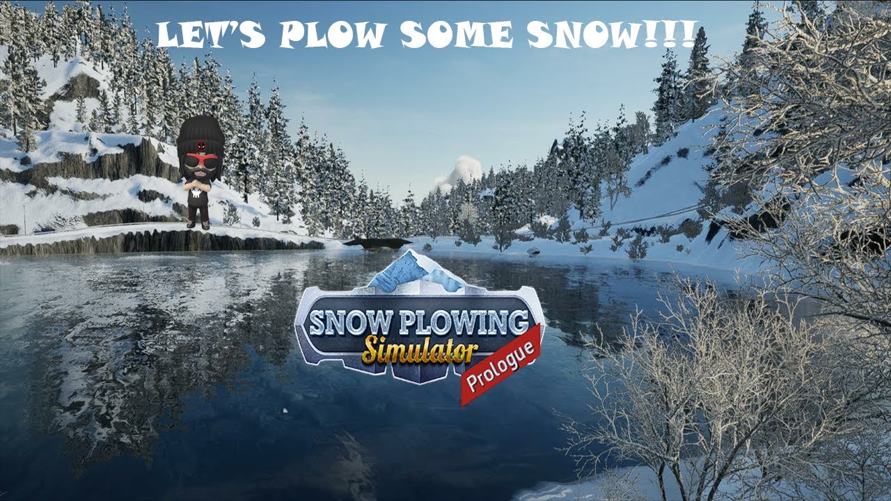Snow Plowing Simulator - First Snow #snowplowingsimulator