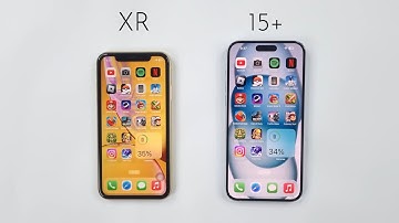 iPhone XR vs iPhone 15 Plus - SPEED TEST!!!