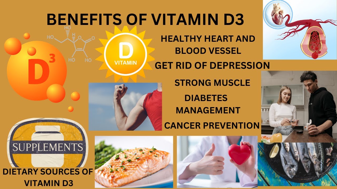 Benefits of Vitamin D3 Health Nutrition by Dr Dia YouTube