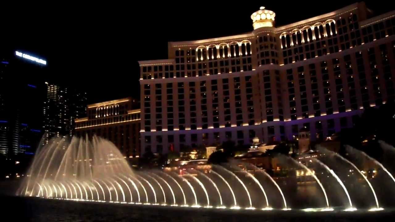 Bellagio Fountain Show Lucy in the Sky with Diamonds YouTube